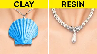 POLYMER CLAY VS. EPOXY RESIN | Colorful Mini Crafts, DIY Jewelry And Accessories