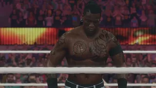 WWE 2K23 Omos Vs R-Truth No Holds Barred Match.  Why did R-Truth do Omos' finisher