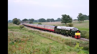 40013 (D213) "The Bristol Forty" 1Z44 Bristol Temple Meads to Bangor at Bunbury 01/07/21