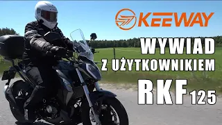 Rafał i jego KEEWAY RKF 125