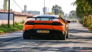 800HP Supercharged Lamborghini Huracan Novitec w/ Akrapovic Exhaust - LOUD Revs & Accelerations !