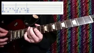 How to Play - "ITS BEEN AWHILE" w. tabs - STAIND guitar lesson