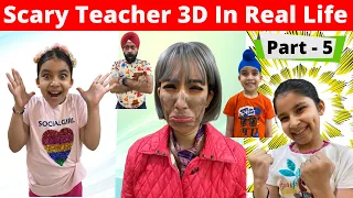 Scary Teacher 3D In Real Life - Part 5 | RS 1313 VLOGS | Ramneek Singh 1313