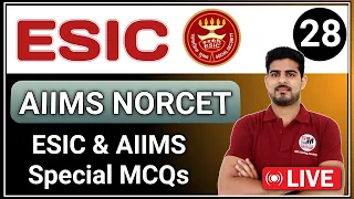 ESIC | AIIMS NORCET | RML | DSSSB | GMCH Nursing Officer Exam Preparation #28