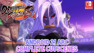 Dragon Ball FighterZ Android 21 Arc Complete Cutscenes