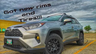 Got new rims and tires on my Rav4 5th Gen!