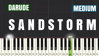 Darude - Sandstorm Piano Tutorial | Medium