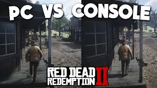 Red Dead Redemption 2 PC vs Console Comparison (RDR2 PC vs PS4 Gameplay)