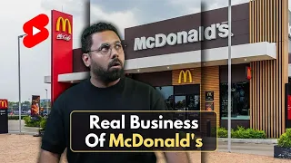 McDonald's is NOT a burger company.. But Instead...