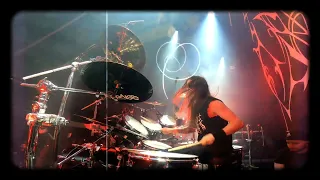 Nils 'Dominator' Fjellström - Drumcam live with Odium at Inferno Festival 2023