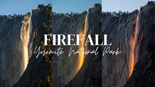 Experiencing Firefall in Yosemite National Park