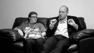 James meets Tim Vine at Mencap's Big Comedy Special