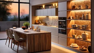 100 Modular Kitchen Design Ideas 2024 Open Kitchen Cabinet Colors | Home Interior Design Trends