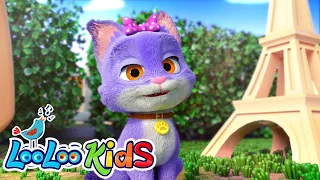 [ 2 HOURS ] Pussy Cat, Pussy Cat + More Baby Songs 🐱 Children's BEST Melodies by LooLoo Kids