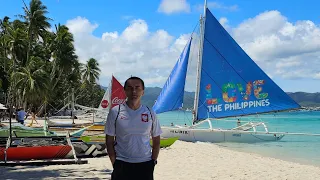 Walk on White Beach, Boracay, Philippines (8K UHD)