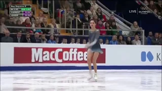 Evgenia Medvedeva 2018 SP European Championship Figure Skating