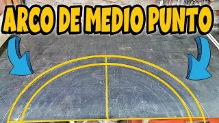 🤔 COMO HACER ARCO DE MEDIO PUNTO || HERRERIA || JJ HERRERIA Y MÁS ✅