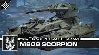 M808 "Scorpion" Main Battle Tank | Halo
