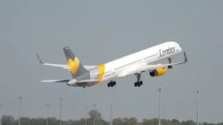 Condor Boeing 757-330 D-ABOJ departure at Munich Airport Abflug München Flughafen