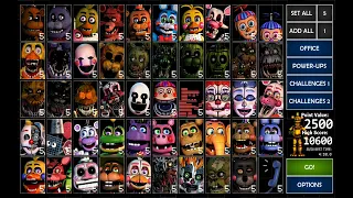 Gameplay FNAF Ultimate Custom Night parte 1 xD