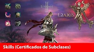 [Lineage 2] Certificados de subclases (habilidades).