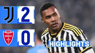 Juventus - Monza 2-0 Gli Highlights Lega Serie A TIM 2023-2024