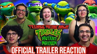 TEENAGE MUTANT NINJA TURTLES: Mutant Mayhem Official Trailer Reaction | TMNT Trailer 2 | MaJeliv