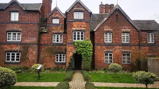 MOSELEY OLD HALL: A kings hiding place in a 17th century residence. 4k video