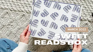 Sweet Reads Box Unboxing March 2022: Book Subscription Box