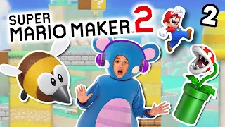 Super Mario Maker 2 Story Mode EP2 + More | Mother Goose Club Let's Play