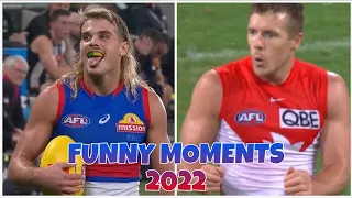 AFL FUNNIEST MOMENTS IN 2022