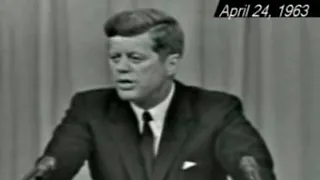 President John F. Kennedy's 54th News Conference. April 24, 1963