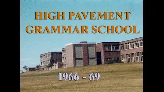 The 1960s. Scenes from High Pavement Grammar School, Nottingham.