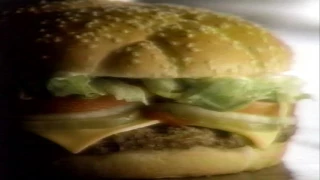 Vintage Burger King TV commercial from the 80s