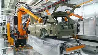 NEW AUDI Q6 E-TRON (2024) PRODUCTION LINE in Hungary & Germany