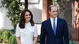 Royal couple welcomed by Bhutan's King and Queen