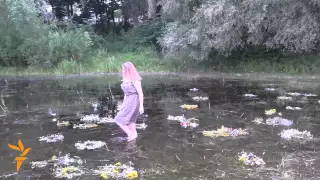 Flower Wreaths And Fire-Jumping At Ukrainian Midsummer Fest