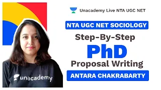 NTA UGC NET | Step-by-step PhD Proposal Writing | Antara | Unacademy Live