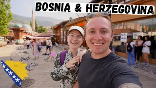 BOSNIA AND HERZEGOVINA! 🇧🇦 Mostar to Sarajevo & beyond