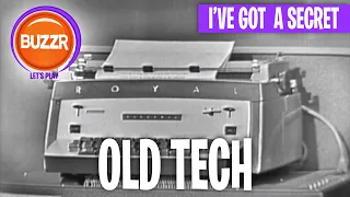 I've Got a Secret | Wild and Outdated Vintage Technology from 1962 & 1963! | BUZZR