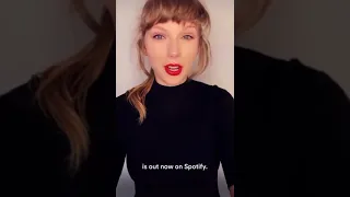 Taylor Swift instagram story