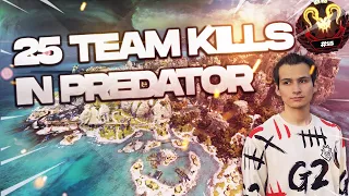 Apex PRO's Farm 25 Team Kills IN PREDATOR RANKED!!