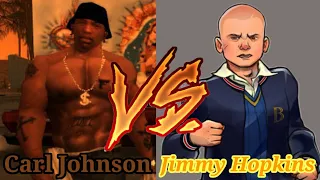 Jimmy Hopkins Vs Carl johnson (100%) ¿Quien Gana?