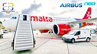 TRIP REPORT | This Way Bankruptcy is Assured! | Catania to Malta | AIR MALTA A320Neo