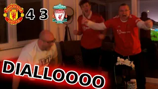 Man United fans reaction vs Liverpool