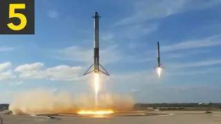 Top 5 Amazing SpaceX Landings