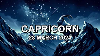 2024/03/28 ♑︎ CAPRICORN Horoscope Today (Daily Astrology Podcast) #horoscope #capricorn