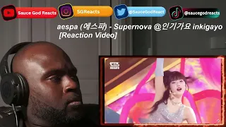 aespa - Supernova | 에스파 - 슈퍼노바 [INKIGAYO 240519] | REACTION