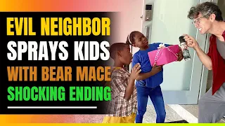 Awful Neighbor Sprays Black Children at Wrong Address With Mace. Then This Happens