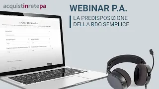 La predisposizione di una RDO Semplice